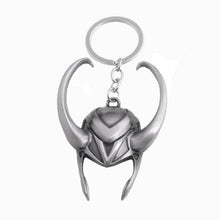 Load image into Gallery viewer, RJ Marvel Jewelry Thor Mjolnir Hammer Axe Keychains Avengers 4 Iron Man Keyring Loki  Thanos Sword Key chains