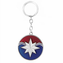 Load image into Gallery viewer, RJ Marvel Jewelry Thor Mjolnir Hammer Axe Keychains Avengers 4 Iron Man Keyring Loki  Thanos Sword Key chains