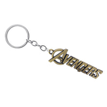 Load image into Gallery viewer, RJ Marvel Jewelry Thor Mjolnir Hammer Axe Keychains Avengers 4 Iron Man Keyring Loki  Thanos Sword Key chains