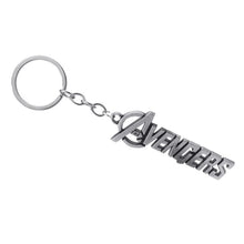 Load image into Gallery viewer, RJ Marvel Jewelry Thor Mjolnir Hammer Axe Keychains Avengers 4 Iron Man Keyring Loki  Thanos Sword Key chains