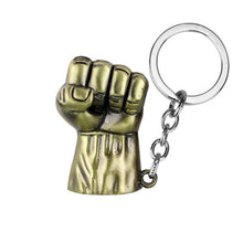Load image into Gallery viewer, RJ Marvel Jewelry Thor Mjolnir Hammer Axe Keychains Avengers 4 Iron Man Keyring Loki  Thanos Sword Key chains