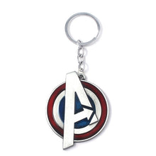Load image into Gallery viewer, RJ Marvel Jewelry Thor Mjolnir Hammer Axe Keychains Avengers 4 Iron Man Keyring Loki  Thanos Sword Key chains