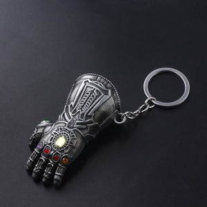 RJ Marvel Jewelry Thor Mjolnir Hammer Axe Keychains Avengers 4 Iron Man Keyring Loki  Thanos Sword Key chains