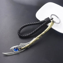Load image into Gallery viewer, RJ Marvel Jewelry Thor Mjolnir Hammer Axe Keychains Avengers 4 Iron Man Keyring Loki  Thanos Sword Key chains