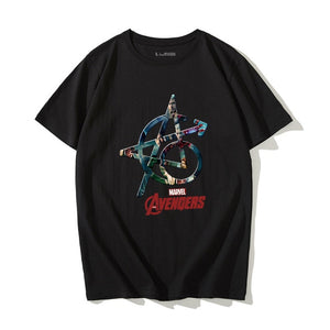The Avengers T Shirt Women Marvel Spider-Man Iron Man 2019 New Style Tshirt Summer Short Sleeves Casual Clothers