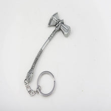 Load image into Gallery viewer, Marvel Movie Avengers 3 Thor Axe Hammer keychain  Infinity War Thor Hammer Keychain Key Ring Chaveiro Key Chain