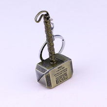 Load image into Gallery viewer, Marvel Movie Avengers 3 Thor Axe Hammer keychain  Infinity War Thor Hammer Keychain Key Ring Chaveiro Key Chain