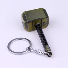 Load image into Gallery viewer, Marvel Movie Avengers 3 Thor Axe Hammer keychain  Infinity War Thor Hammer Keychain Key Ring Chaveiro Key Chain