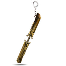 Load image into Gallery viewer, Marvel Avengers 4 Thanos Keychain Endgame New Weapons Keyrings