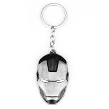 Load image into Gallery viewer, Marvel Comics The Avengers Keychain Captain America Iron Man Thor Hammer Metal Key Chains