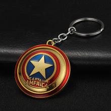 Load image into Gallery viewer, New Iron Man Tony Stark Keychain Marvel The Avengers 4 Endgame Quantum Realm Series Key Ring Car Key Chain Holder Porte Clef