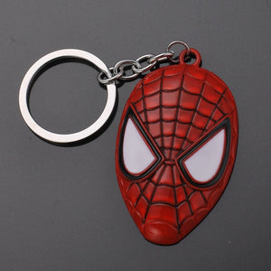 New Iron Man Tony Stark Keychain Marvel The Avengers 4 Endgame Quantum Realm Series Key Ring Car Key Chain Holder Porte Clef