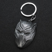 Load image into Gallery viewer, New Iron Man Tony Stark Keychain Marvel The Avengers 4 Endgame Quantum Realm Series Key Ring Car Key Chain Holder Porte Clef