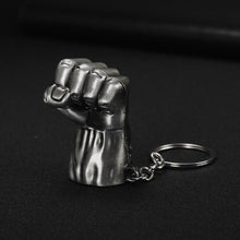 Load image into Gallery viewer, New Iron Man Tony Stark Keychain Marvel The Avengers 4 Endgame Quantum Realm Series Key Ring Car Key Chain Holder Porte Clef