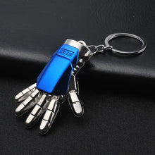 Load image into Gallery viewer, New Iron Man Tony Stark Keychain Marvel The Avengers 4 Endgame Quantum Realm Series Key Ring Car Key Chain Holder Porte Clef