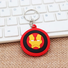 Load image into Gallery viewer, New Iron Man Tony Stark Keychain Marvel The Avengers 4 Endgame Quantum Realm Series Key Ring Car Key Chain Holder Porte Clef