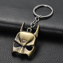 Load image into Gallery viewer, 2019 NEW Marvel Avengers Thor's Hammer Mjolnir Keychain Captain America Shield Hulk Batman Mask KeyChain