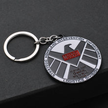 Load image into Gallery viewer, 2019 NEW Marvel Avengers Thor's Hammer Mjolnir Keychain Captain America Shield Hulk Batman Mask KeyChain
