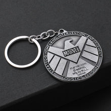 Load image into Gallery viewer, 2019 NEW Marvel Avengers Thor's Hammer Mjolnir Keychain Captain America Shield Hulk Batman Mask KeyChain