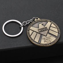 Load image into Gallery viewer, 2019 NEW Marvel Avengers Thor's Hammer Mjolnir Keychain Captain America Shield Hulk Batman Mask KeyChain