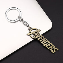 Load image into Gallery viewer, 2019 NEW Marvel Avengers Thor's Hammer Mjolnir Keychain Captain America Shield Hulk Batman Mask KeyChain