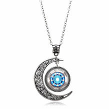 Load image into Gallery viewer, New Marvel Iron Man Tony Stark Arc Reactor Necklace Glass The Avengers 4 Endgame
