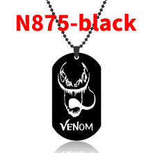 Load image into Gallery viewer, The Avengers Comic Anime Marvel Spider Man Venom necklace