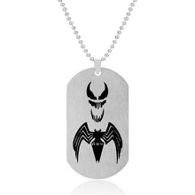 Load image into Gallery viewer, The Avengers Comic Anime Marvel Spider Man Venom necklace