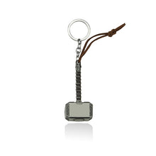 Load image into Gallery viewer, Marvel Movie Thor  Keychain Fashion Avengers Thor Weapon Metal Keyrings Key Chain