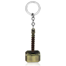 Load image into Gallery viewer, Marvel Thor Axe Hammer Keychain Avengers Endgame Thor Enamel Weapon