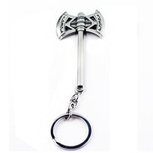 Load image into Gallery viewer, Marvel Thor Axe Hammer Keychain Avengers Endgame Thor Enamel Weapon