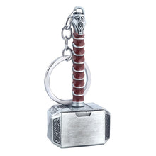 Load image into Gallery viewer, Marvel Thor Axe Hammer Keychain Avengers Endgame Thor Enamel Weapon